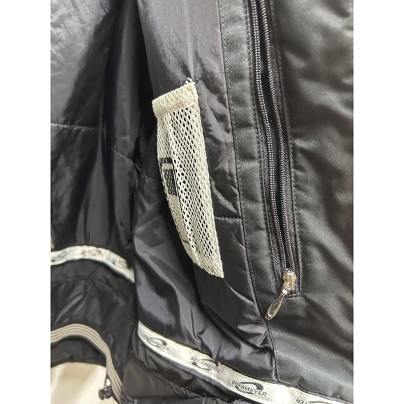 Obermeyer Ridgeline Ladies Waterproof Breathable Ski Jacket Size 12 Black & Whit - Picture 3 of 12